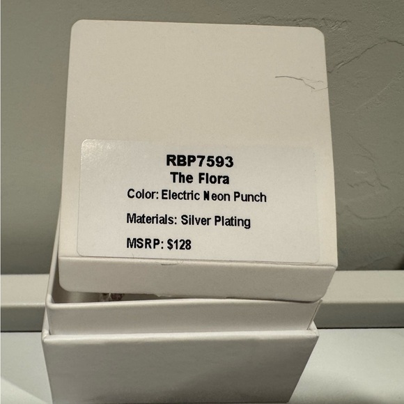 Bomb Party The Flora Jewel Candy October 2024 Hoop Earrings - Picture 4 of 4